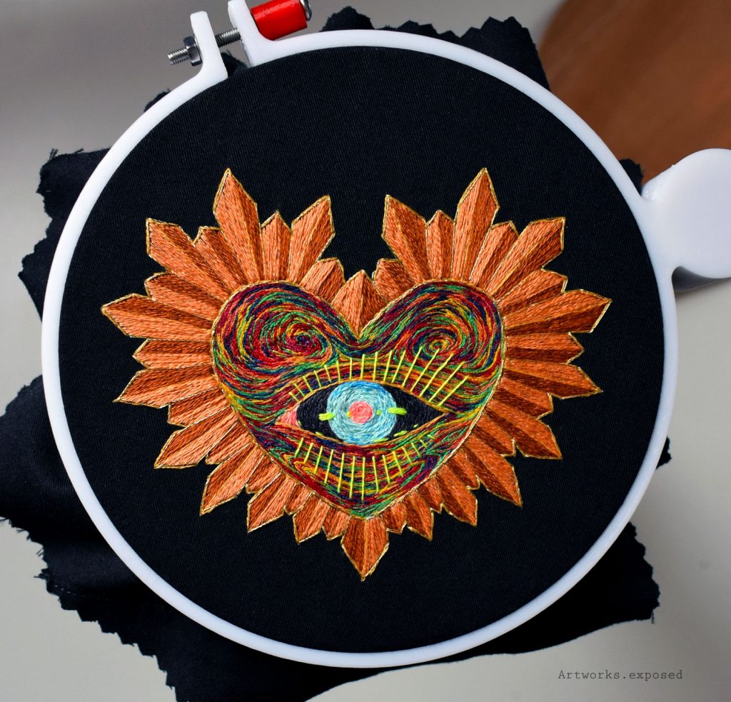 Heart  artworks exposed